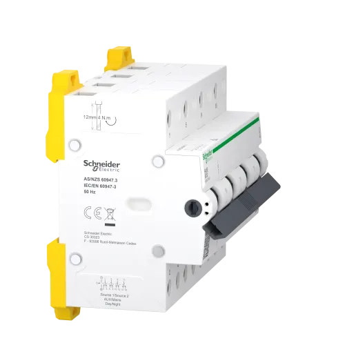 Переключатель ввода резерва 63А, 4 полюса, iSSW Acti9 Schneider Electric A9SCO463