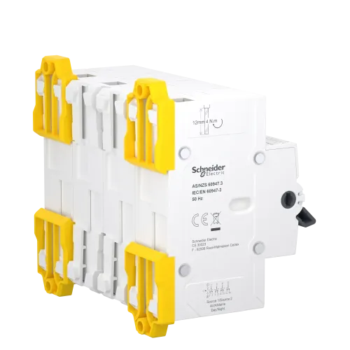 Переключатель ввода резерва 63А, 4 полюса, iSSW Acti9 Schneider Electric A9SCO463