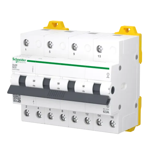Переключатель ввода резерва 63А, 4 полюса, iSSW Acti9 Schneider Electric A9SCO463
