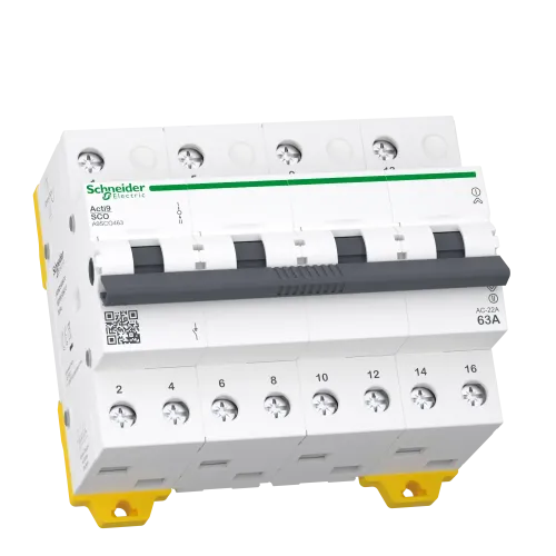 Переключатель ввода резерва 63А, 4 полюса, iSSW Acti9 Schneider Electric A9SCO463