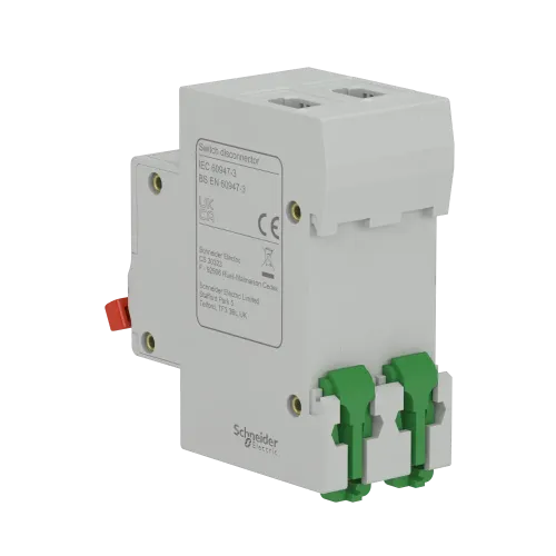Выключатель нагрузки "І-О" 40 А, двухполюсный, EZ9S16240 Schneider Electric