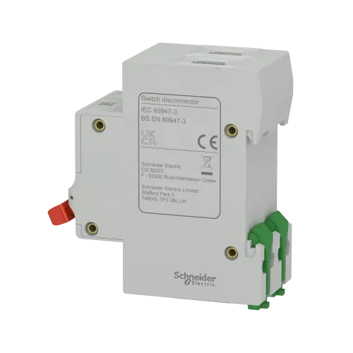 Выключатель нагрузки "І-О" 40 А, двухполюсный, EZ9S16240 Schneider Electric