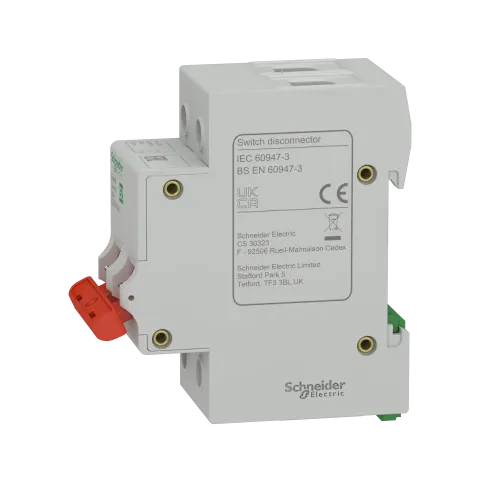 Выключатель нагрузки "І-О" 40 А, двухполюсный, EZ9S16240 Schneider Electric