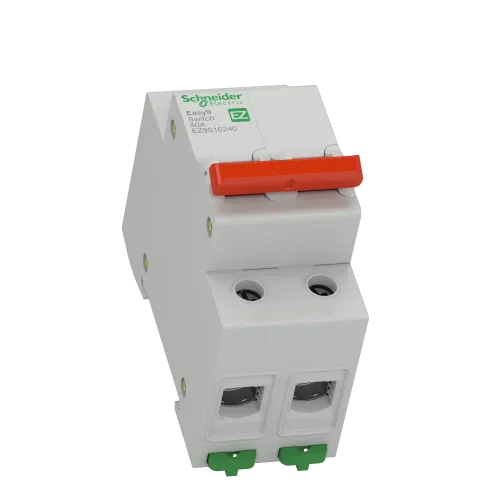 Выключатель нагрузки "І-О" 40 А, двухполюсный, EZ9S16240 Schneider Electric