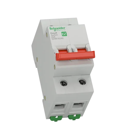 Выключатель нагрузки "І-О" 40 А, двухполюсный, EZ9S16240 Schneider Electric