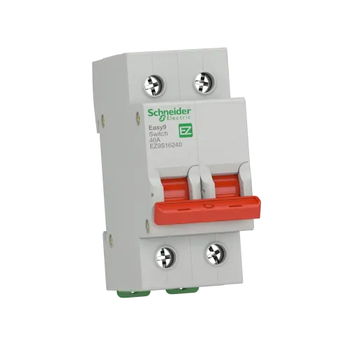 Выключатель нагрузки "І-О" 40 А, двухполюсный, EZ9S16240 Schneider Electric