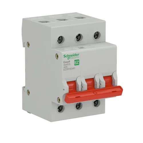 Выключатель нагрузки "І-О" 40 А, трехфазный, EZ9S16340 Schneider Electric