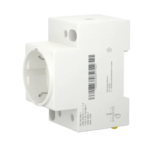Розетка щитовая на din-рейку 16A 250В, iPC A9A15310 Schneider Electric