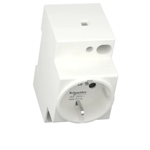 Розетка щитовая на din-рейку 16A 250В, iPC A9A15310 Schneider Electric
