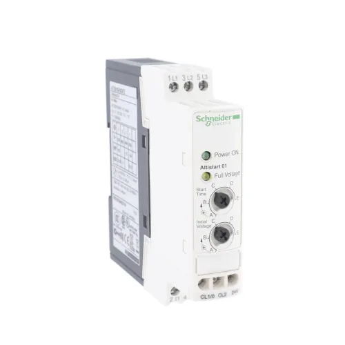 Устройство плавного пуска 6A, 1ф 220В или 3ф 110-460В ATS01, байпас ATS01N106FT