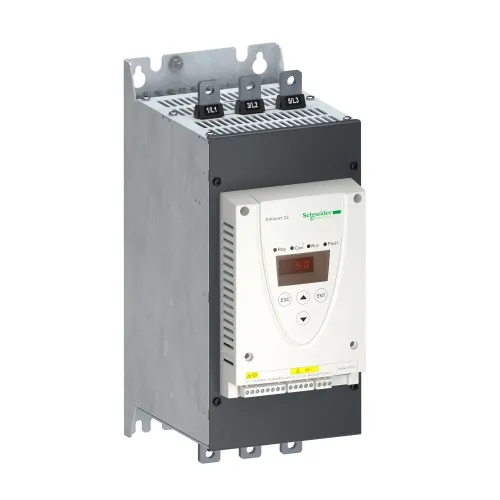 Устройство плавного пуска 170A 230-440В ATS22, байпас, двигатель звезда или треугольник ATS22C17Q