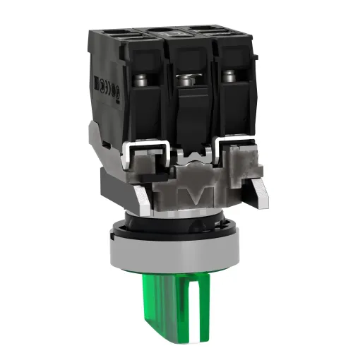 Трехпозиционный переключатель с LED XB4BK133M5