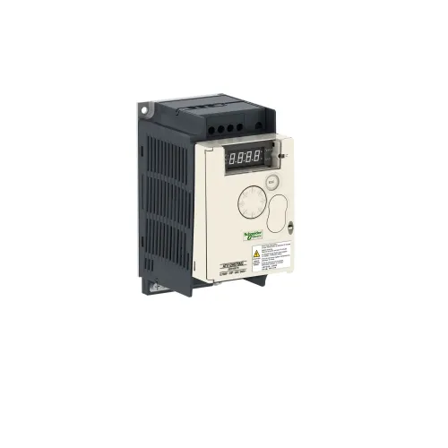 Преобразователь частоты 0.75кВт 220В, 1ф питание ATV12, с радиатором ATV12H075M2