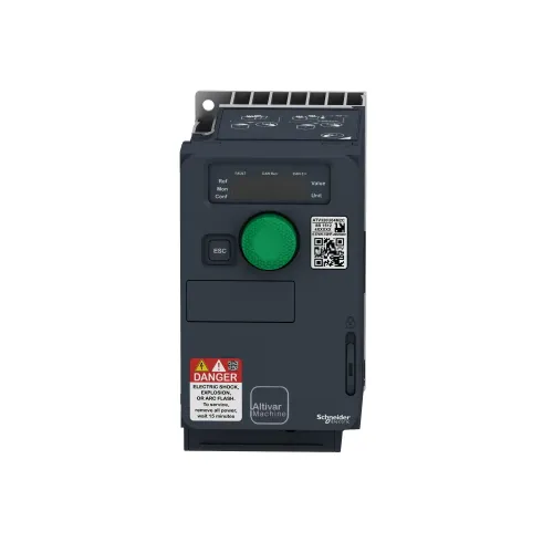Преобразователь частоты 0.55кВт 220В 1ф питание ATV320C, компакт, с ЭМС-фильтром C2 ATV320U06M2C