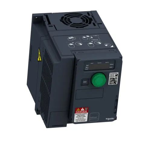 Преобразователь частоты 0.75кВт 380-500В ATV320C, компакт, с ЭМС-фильтром C2 ATV320U07N4C