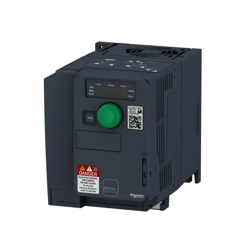 Преобразователь частоты 1.1кВт 220В 1ф питание ATV320C, компакт, с ЭМС-фильтром C2 ATV320U11M2C
