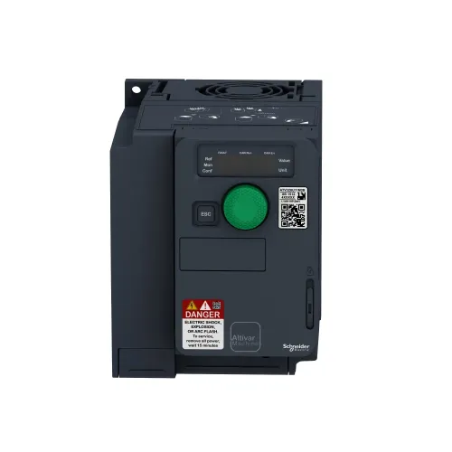 Преобразователь частоты 1.1кВт 220В 1ф питание ATV320C, компакт, с ЭМС-фильтром C2 ATV320U11M2C