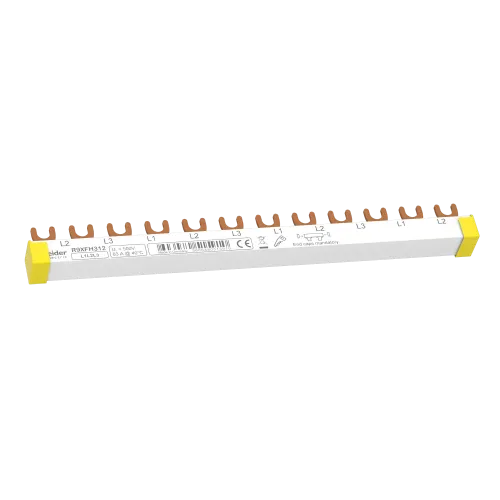 Вилочная гребенка, 3L, 18 мм, 12 модулей, 63 A R9XFH312