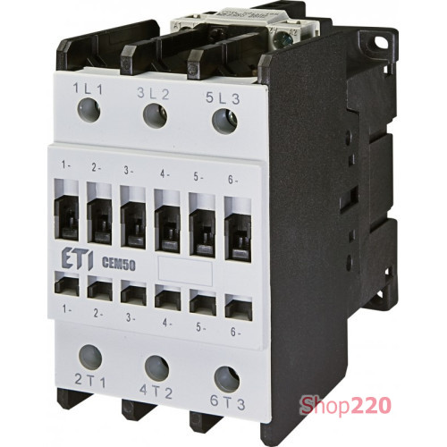 Контактор CEM 50.11 230V AC ETI 4648133
