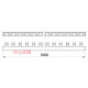 Гребенка соединительная 1-полюсная, 1 метр, e.bc.u.stand.1.63 s180001 Enext