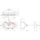 Переключатель "1-0-2" на генератор 80А 3 полюса, LAS CO ETI 4663106