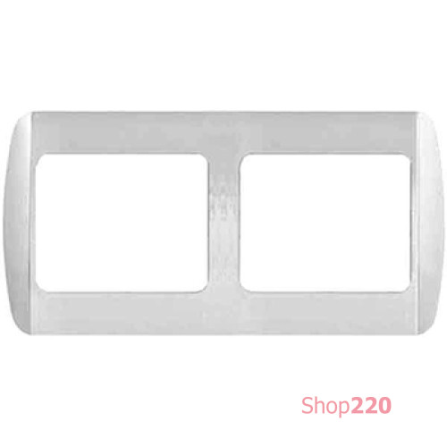 Рамка 2-местная, e.install.stand.frame.2.cer Enext s035047c