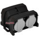 Розетка кабельная 4-я с заглушками ERS-4CM (Schuko, IP44, каучук, черная) ETI 4481015