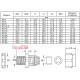 Сальник PG7, IP54, Аско A0150050001