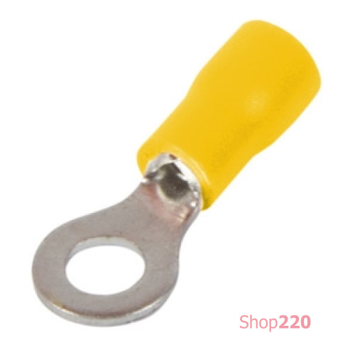 Наконечник кольцевой 4 - 6 мм кв, желтый, e.terminal.stand.rv5.5.6 4-6.yellow Enext