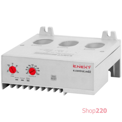 Реле защиты двигателя 40-200А, e.control.m02 Enext p0690002