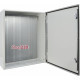 Корпус с монтажной панелью металлический 80*65*25 см, IP65, серии UBox A0260020057
