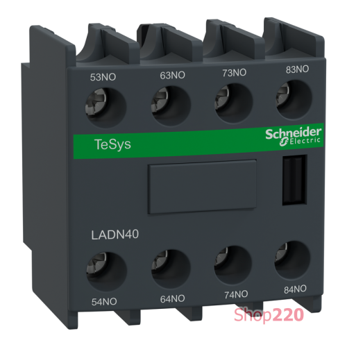 Блок контакты 4 но LADN40