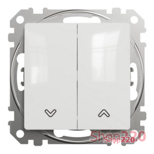 Кнопка для жалюзи, белый, Sedna Design SDD111114