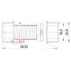 Соединитель металлический цанговый, e.industrial.pipe.connect.collet.1/2' Enext i0430001