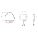 Блок розеток на стол 220В + USB + RJ45, черный, Axessline Desk Kondator