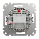 Выключатель 2 клавишный, бежевый, Sedna Design SDD112105