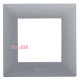 Рамка 1 пост, сталь, Niloe Step Legrand 863491
