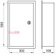Щит металлический на 48 модулей, встраиваемый, e.mbox.stand.w.48.z ENEXT s0100125 (эконом)