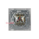Розетка телефонная RJ11 двойная, белый, EPH4200121 Schneider Asfora
