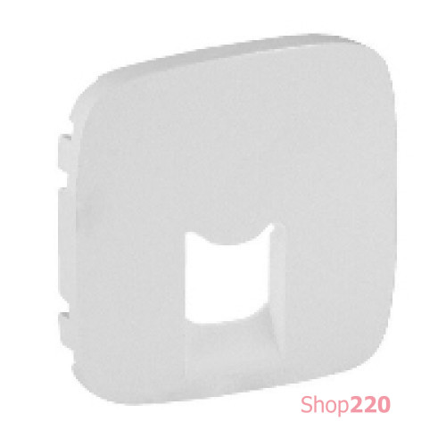Лицевая панель розетки RJ11 / RJ45, жемчуг, Valena 755419 Legrand