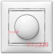 Диммер 400 Вт, белый, 770061 Legrand Valena