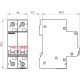 Автоматический выключатель 10А, 2-полюсный, уставка С, Siemens 5SL6210-7