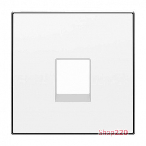 Накладка телефонной розетки, белый, Sky ABB 8517 BL