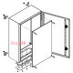 Щит металлический 1000х600х250 мм, навесной, IP41, e.mbox.industrial.p.100.60.25z Enext CP6010025K