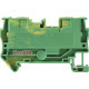 Наборная клеммная колодка заземления на DIN-рейке, e.tc.z.din.spring.4 Enext s070014