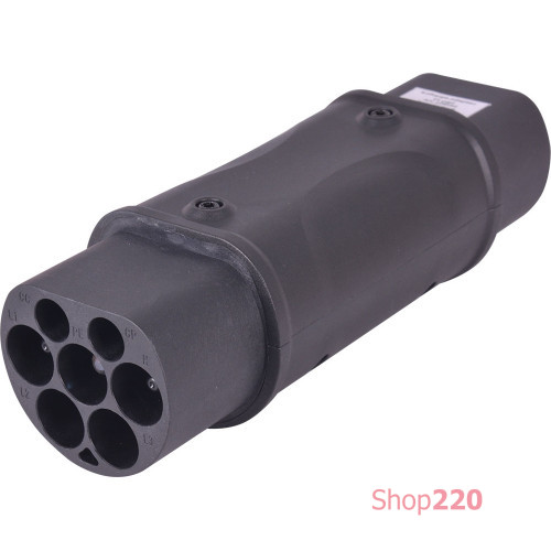 Переходник из Т2 на GBT, монолит, 32А, 1 фаза, e.charge.adapter.T2-GBT-1 Enext p085102