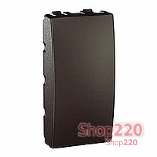 Механизм заглушки 1 мод., графит, Unica Тор MGU9.865.12 Schneider