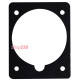 Силовая встраиваемая розетка 5п., 380В, 32А, e.socket.pro.5.32.wall Enext p012015