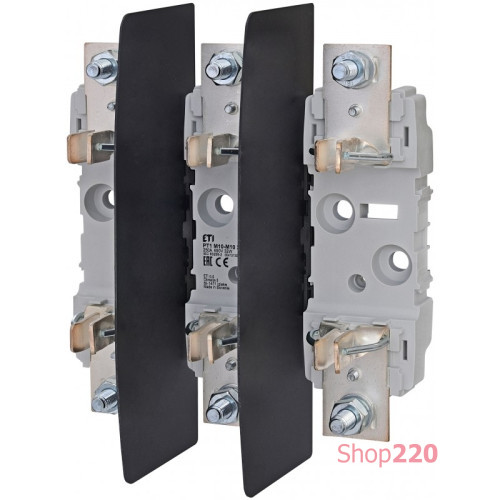 Держатель предохранителя 3p 250A (M10-M10), PT 1 ETI 4131300