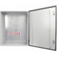 Корпус с монтажной панелью металлический 80*65*25 см, IP54, серии UBox A0260020024